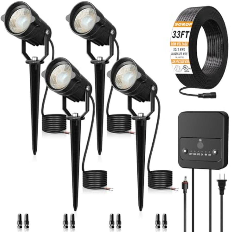 Outdoor Lighting Kits Low Voltage - Kit de Iluminación para Jardín de