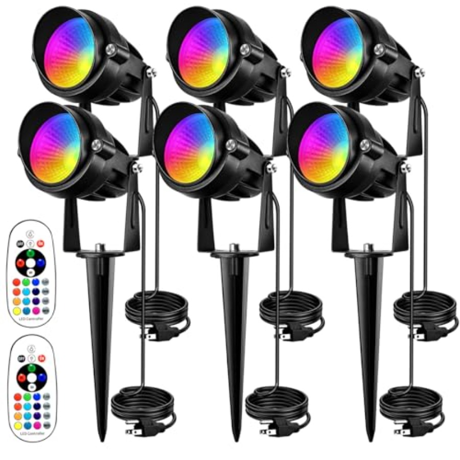 Color Changing Outdoor - Foco LED RGB para Exteriores de