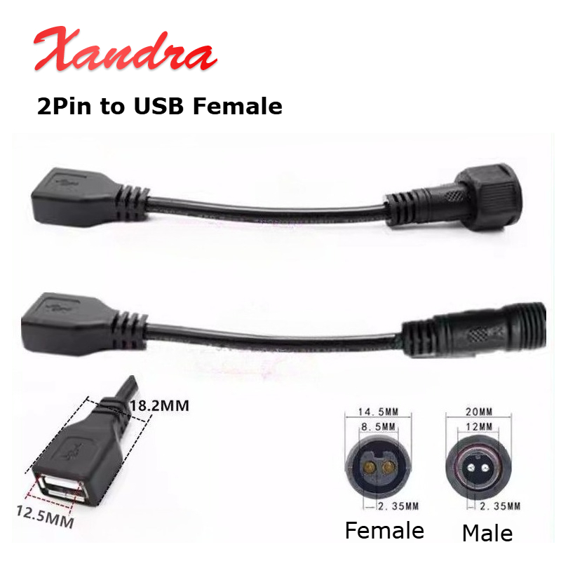 Outdoor Lighting Wire Connectors - Cable conector hembra impermeable de 2