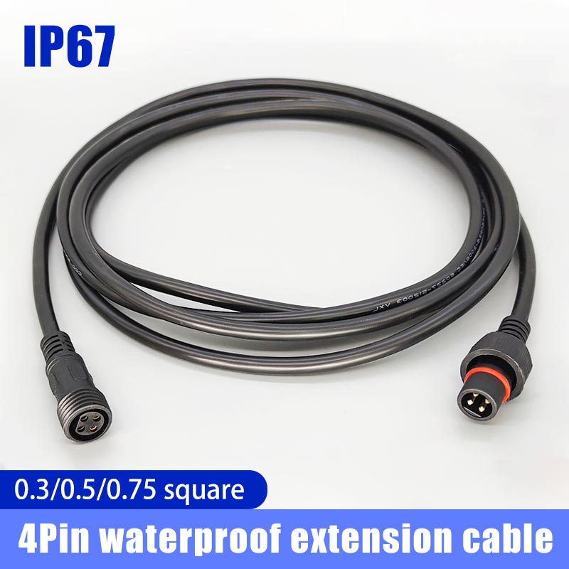 Outdoor Lighting Wire Connectors - Cable de enchufe macho hembra, conector
