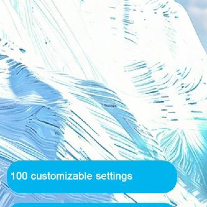 Umbrella Led Clip - Ventilador Portátil con Clip, Rotación de