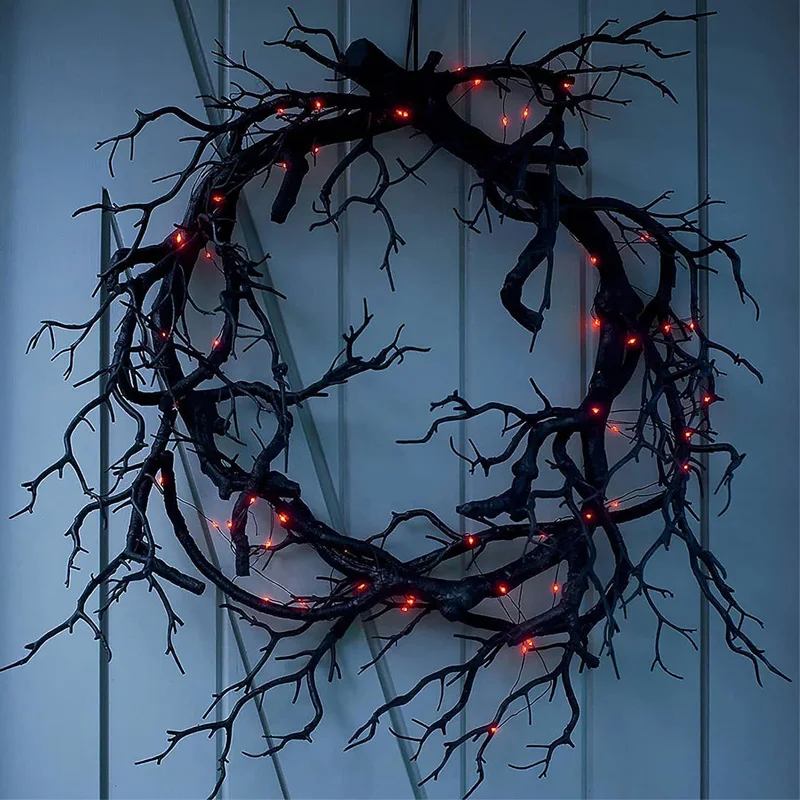 Outdoor Lighting Ideas For Party - Guirnalda de decoración de Halloween para