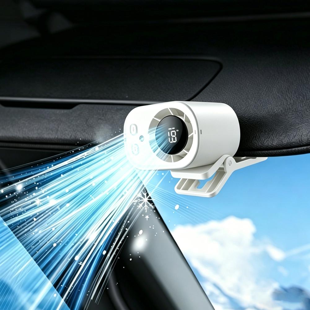 Umbrella Led Clip - Ventilador de Coche con Clip, Manos