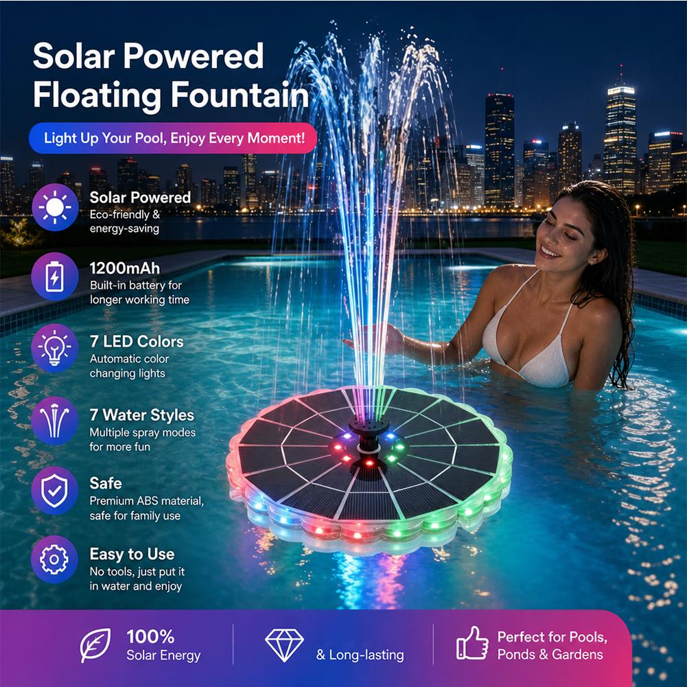 Outdoor Lighting Ground - Kit de Bomba de Agua Solar