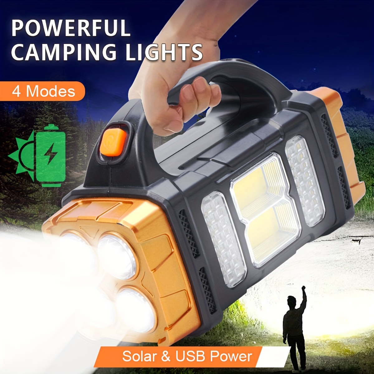 Outdoor Lighting Diy - Nueva Linterna LED Solar Recargable de