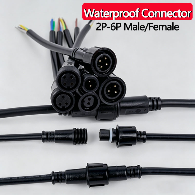 Outdoor Lighting Wire Connectors - Juego de conectores de cable impermeables,