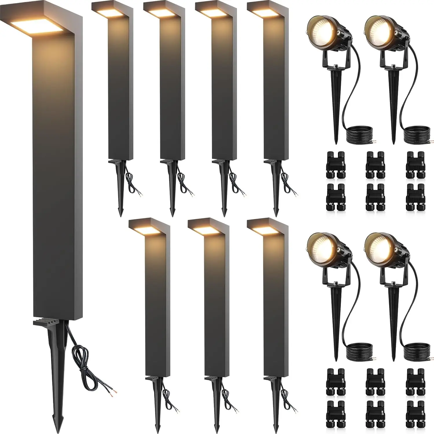 Outdoor Lighting Kits Low Voltage - Kit de Iluminación LED de Bajo