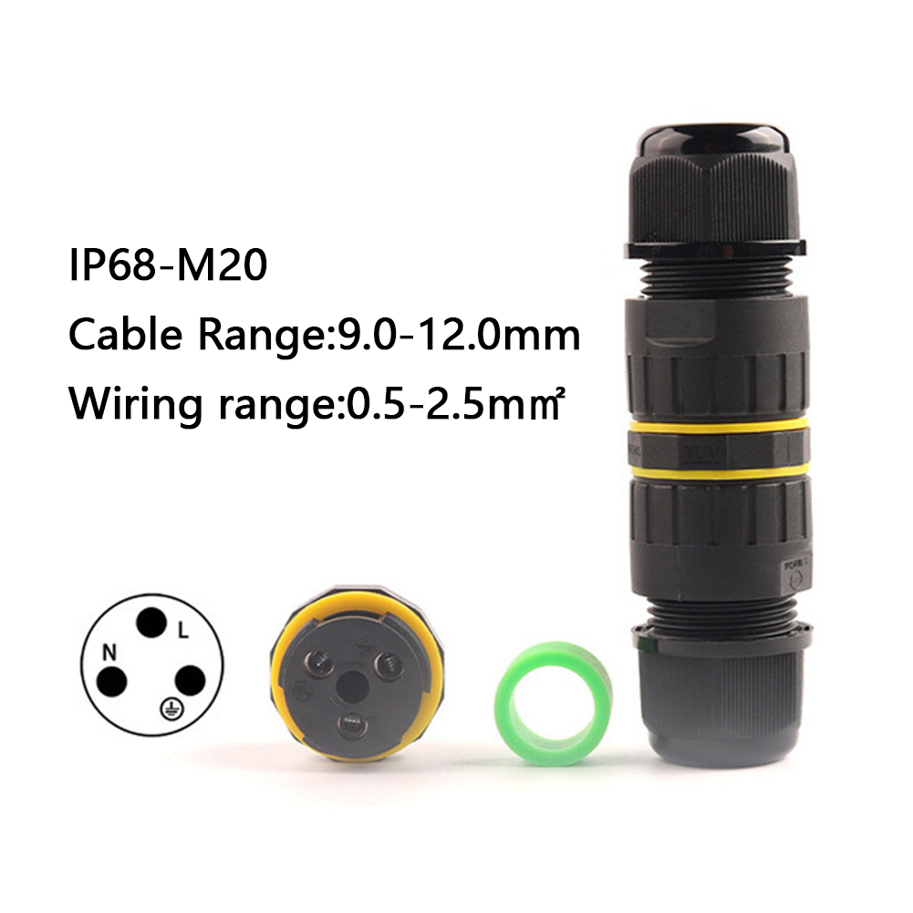 Outdoor Lighting Wire Connectors - Conector de Cable Impermeable IP68 de