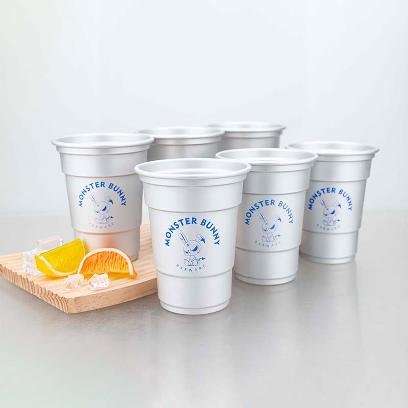 Color Changing Outdoor - Vasos de Aluminio de 480 ml