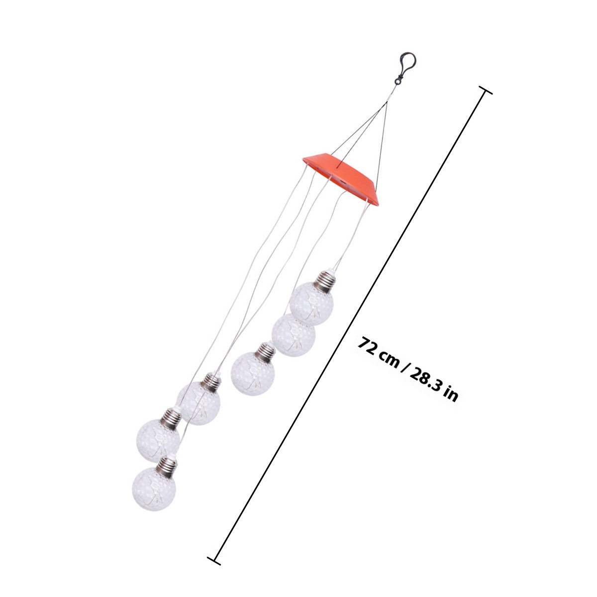 Campana de Viento Solar con Lu - Color Changing Outdoor reseña y precio