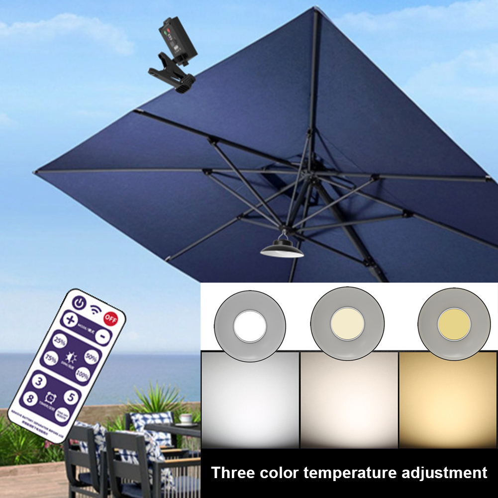 Luz LED para Sombrilla de Pati - Umbrella Led Clip reseña y precio