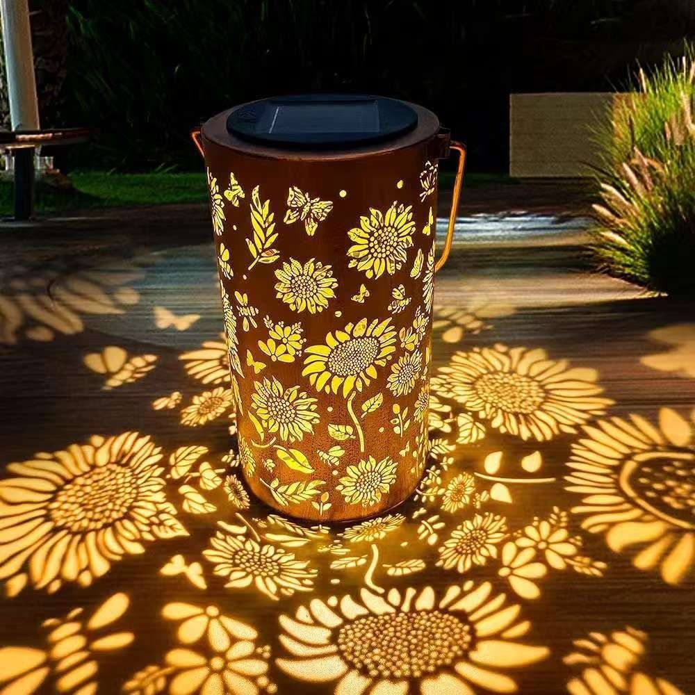 Luz de girasol y luz de sombra - Outdoor Lighting Ground reseña y precio