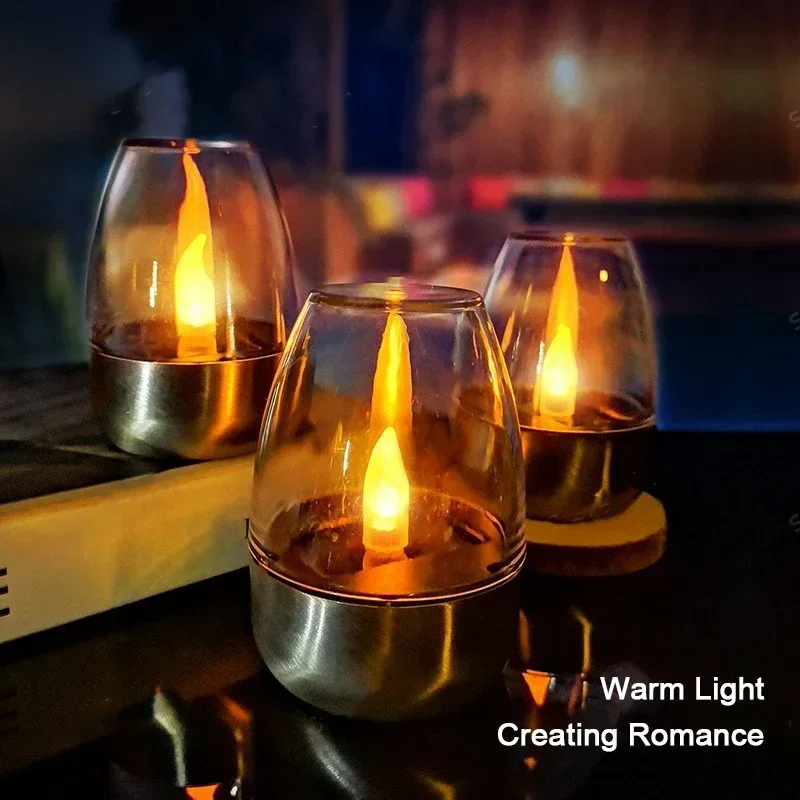 Velas solares LED, luz nocturn - Outdoor Lighting Ideas For Party reseña y precio