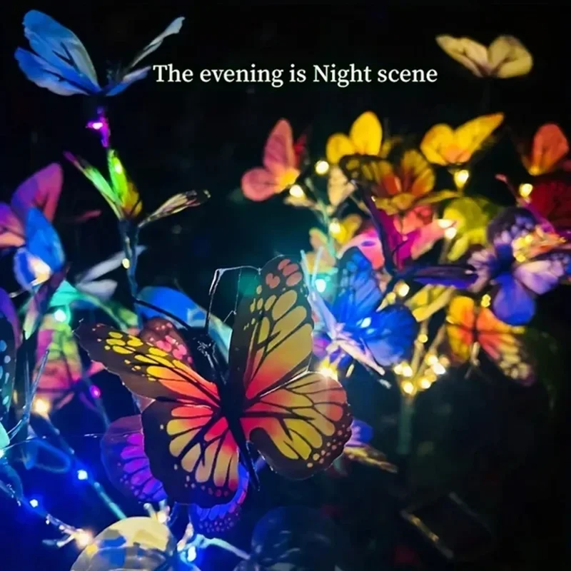 Luces LED solares de mariposa  - Outdoor Lighting Diy reseña y precio