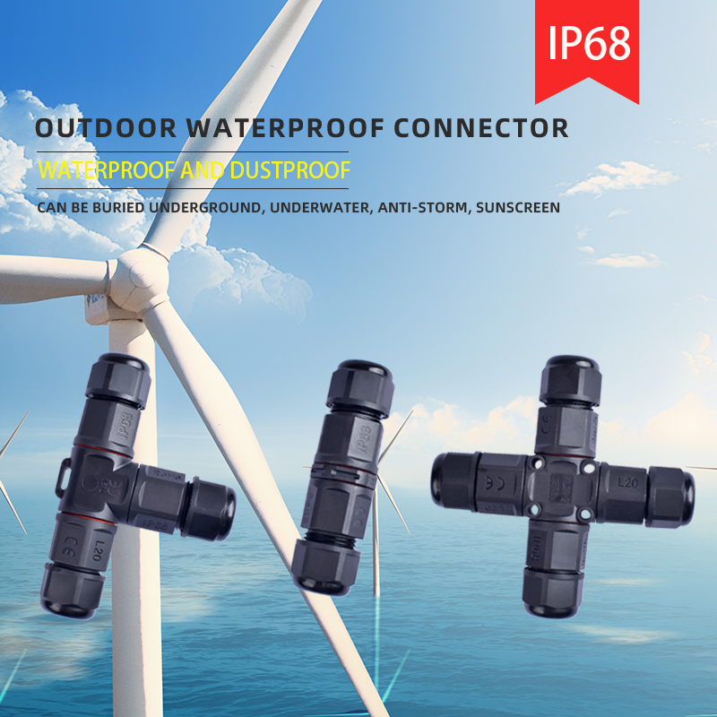 Conector impermeable IP68, Cab - Outdoor Lighting Wire Connectors reseña y precio