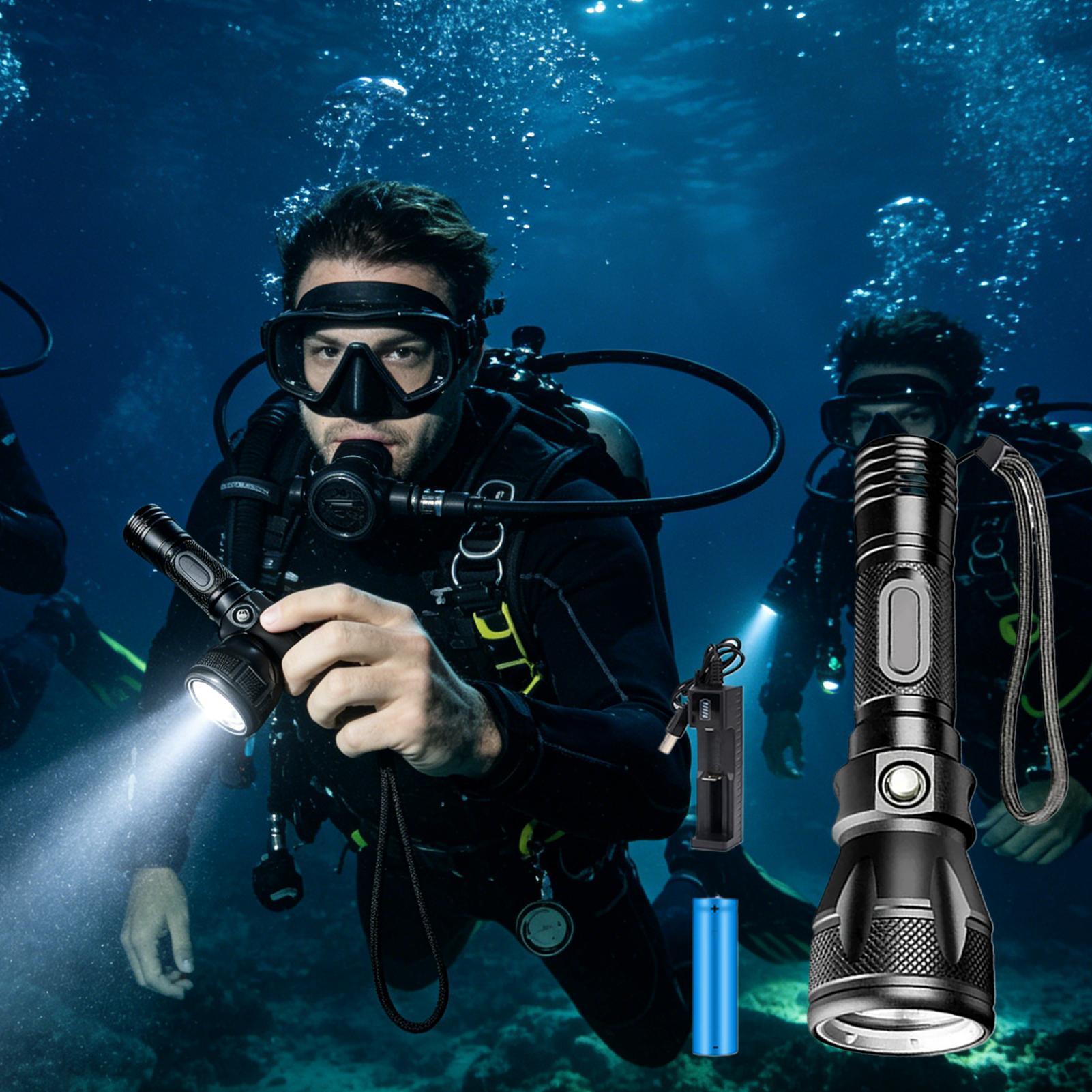 Linterna de Buceo LED Recargab - Outdoor Lighting Diy reseña y precio