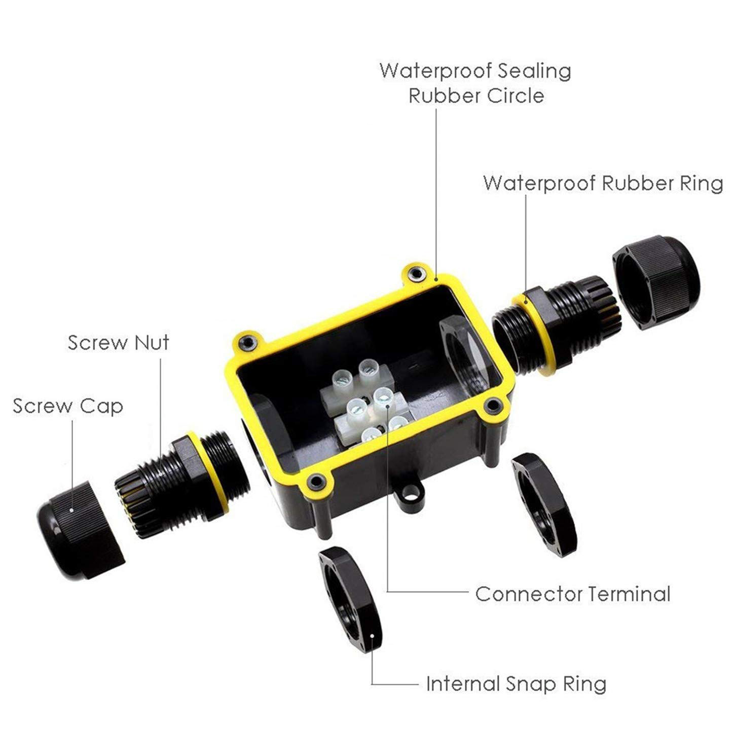 Conector de Cable Eléctrico Im - Outdoor Lighting Wire Connectors reseña y precio