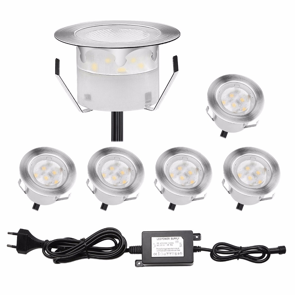 QACA Paquete de 6 Luces LED pa - Outdoor Lighting Kits Low Voltage reseña y precio