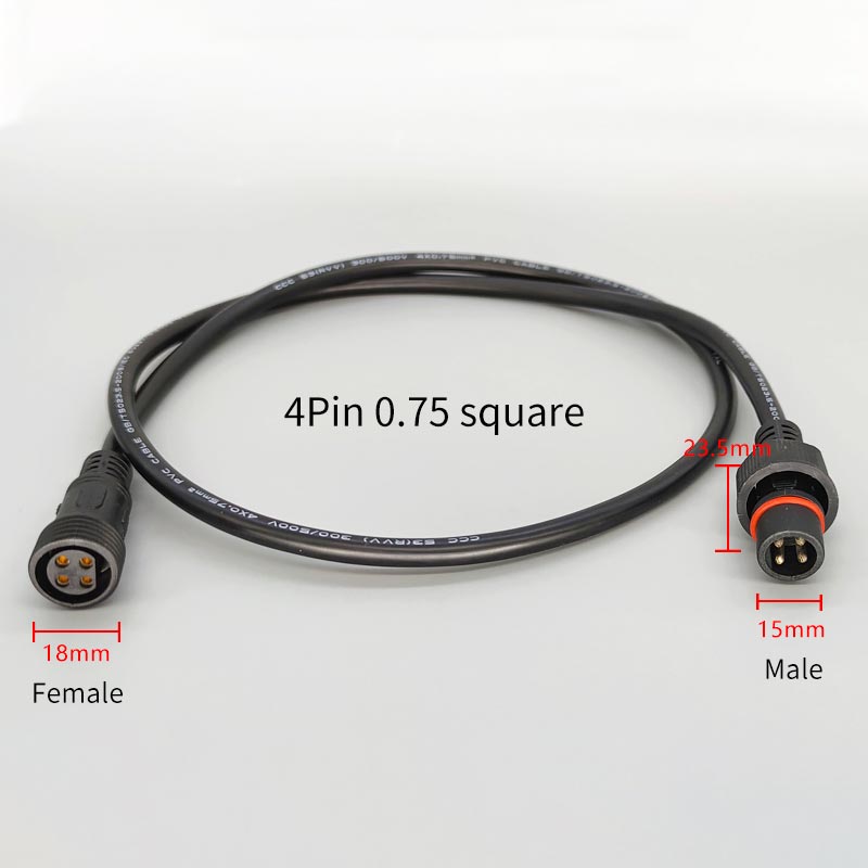 Cable de enchufe macho hembra, - Outdoor Lighting Wire Connectors reseña y precio