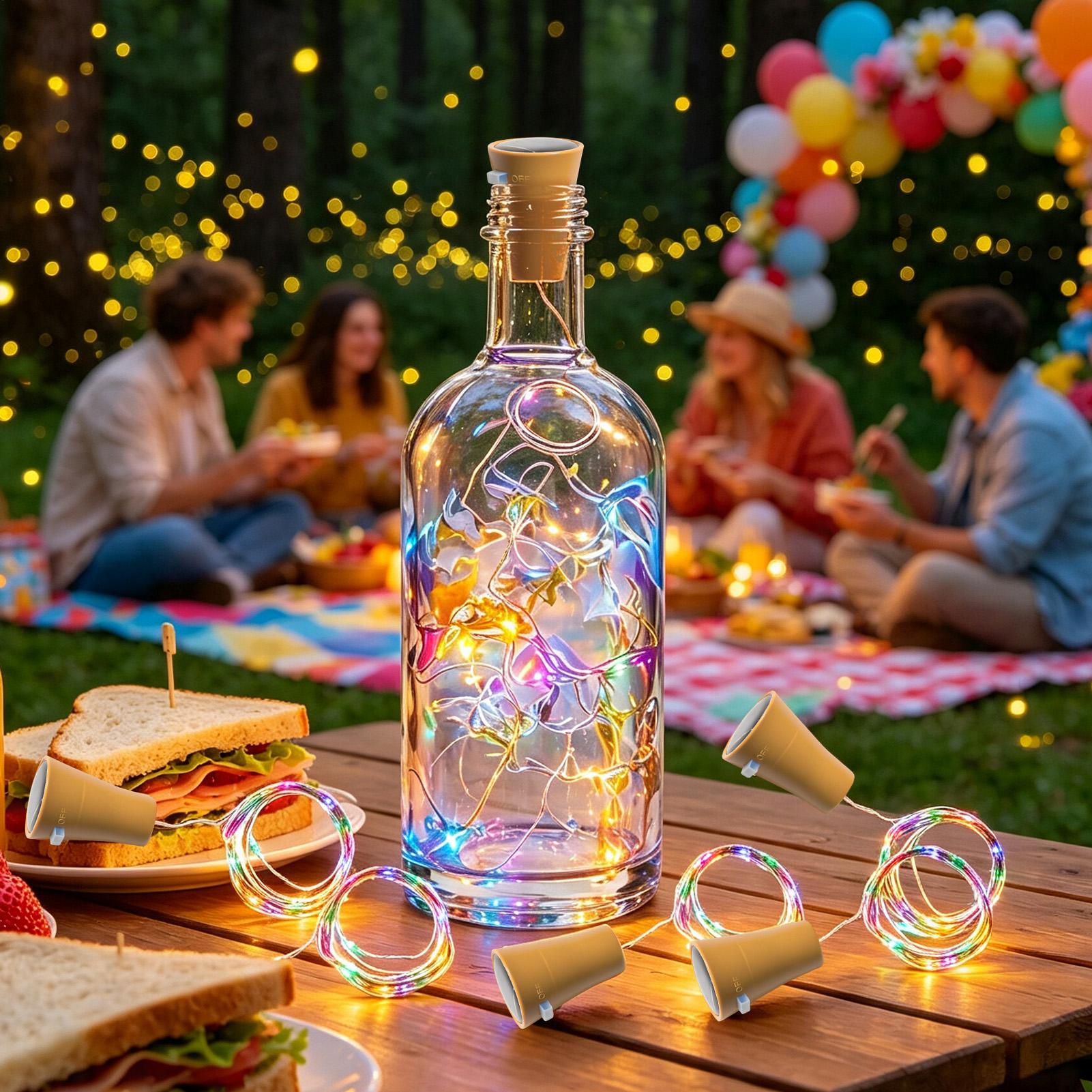 Luces solares para botellas de - Outdoor Lighting Diy reseña y precio