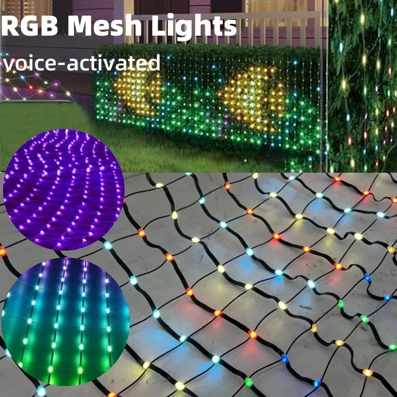 Luces Inteligentes para Exteri - Outdoor Lighting Grid Screen reseña y precio