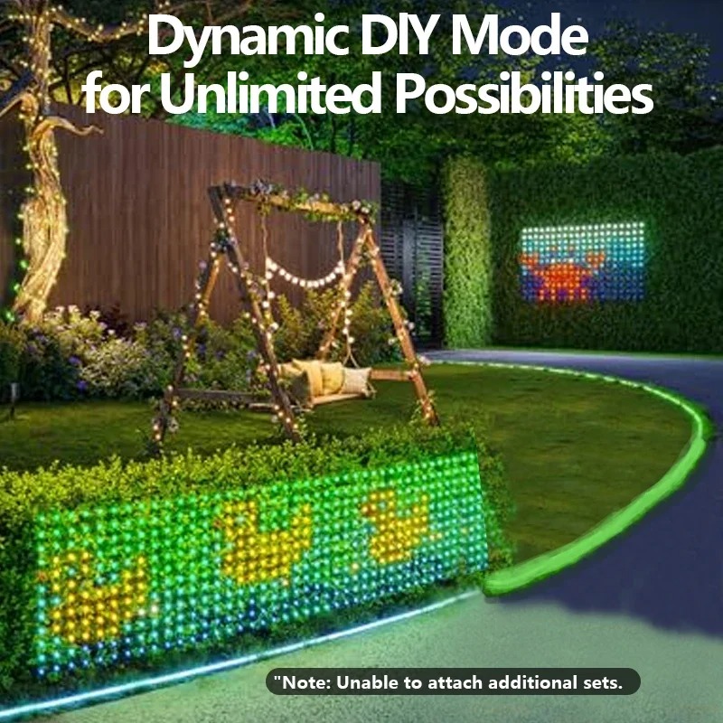 Luces Inteligentes para Exteri - Outdoor Lighting Grid Screen reseña y precio