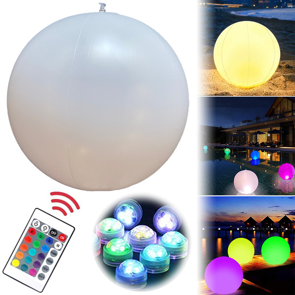 Luces flotantes para piscina,  - Outdoor Lighting Ideas For Party reseña y precio