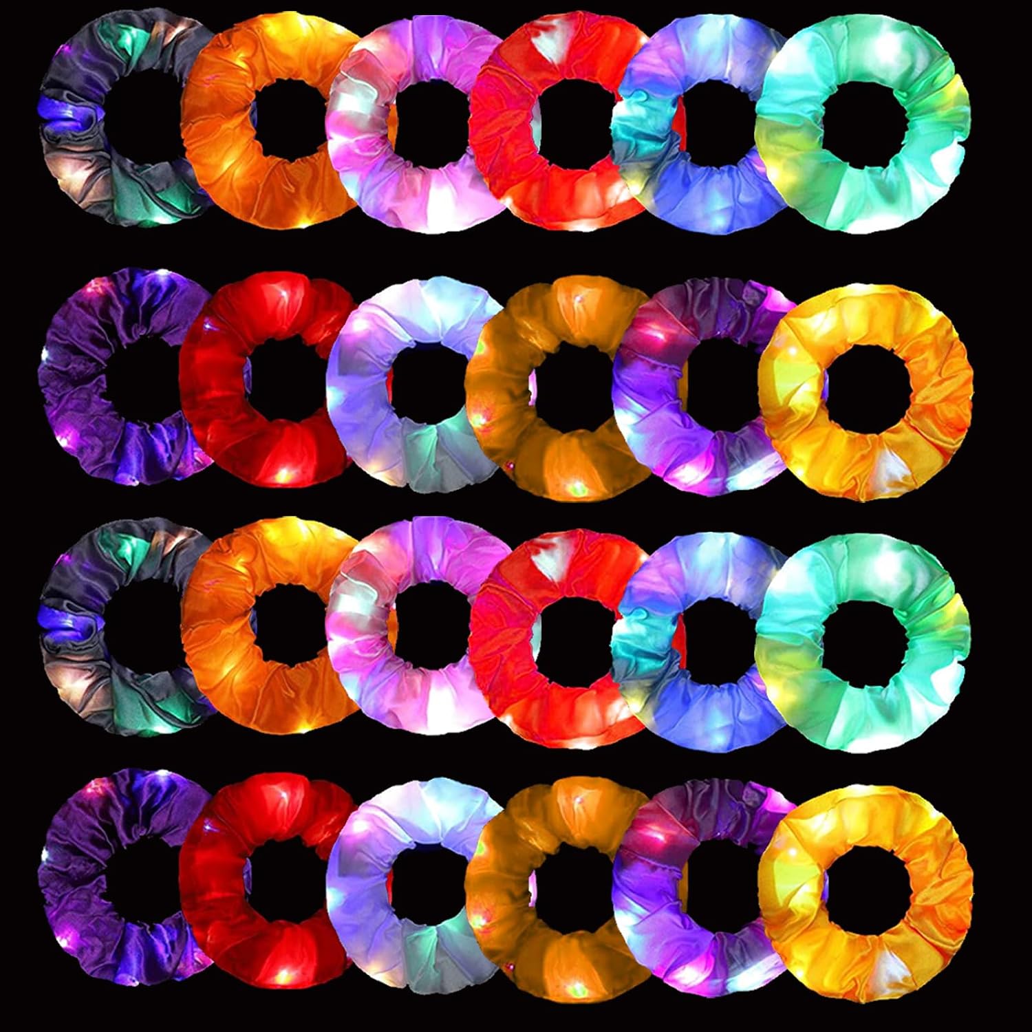 6 piezas de scrunchies LED, ba - Outdoor Lighting Ideas For Party reseña y precio