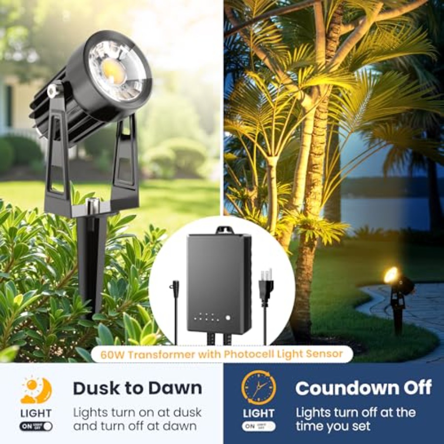 Kit de Iluminación de Paisaje  - Outdoor Lighting Kits Low Voltage reseña y precio