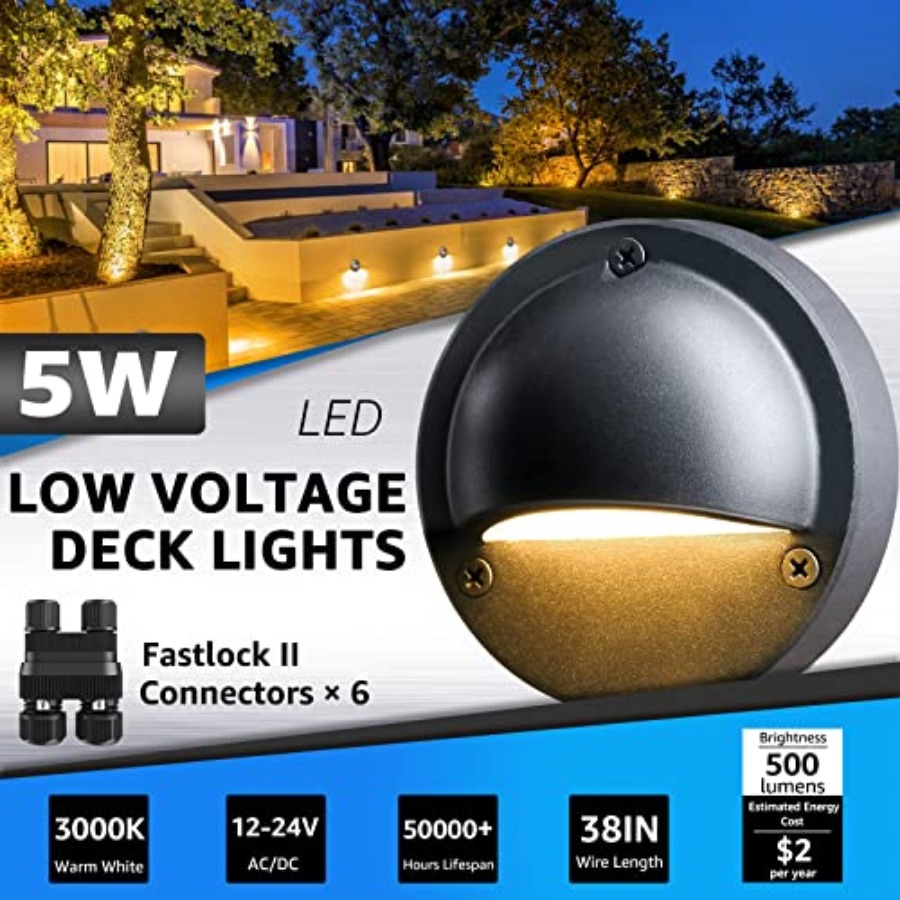 Luces LED de Bajo Voltaje para - Outdoor Lighting Wire Connectors reseña y precio