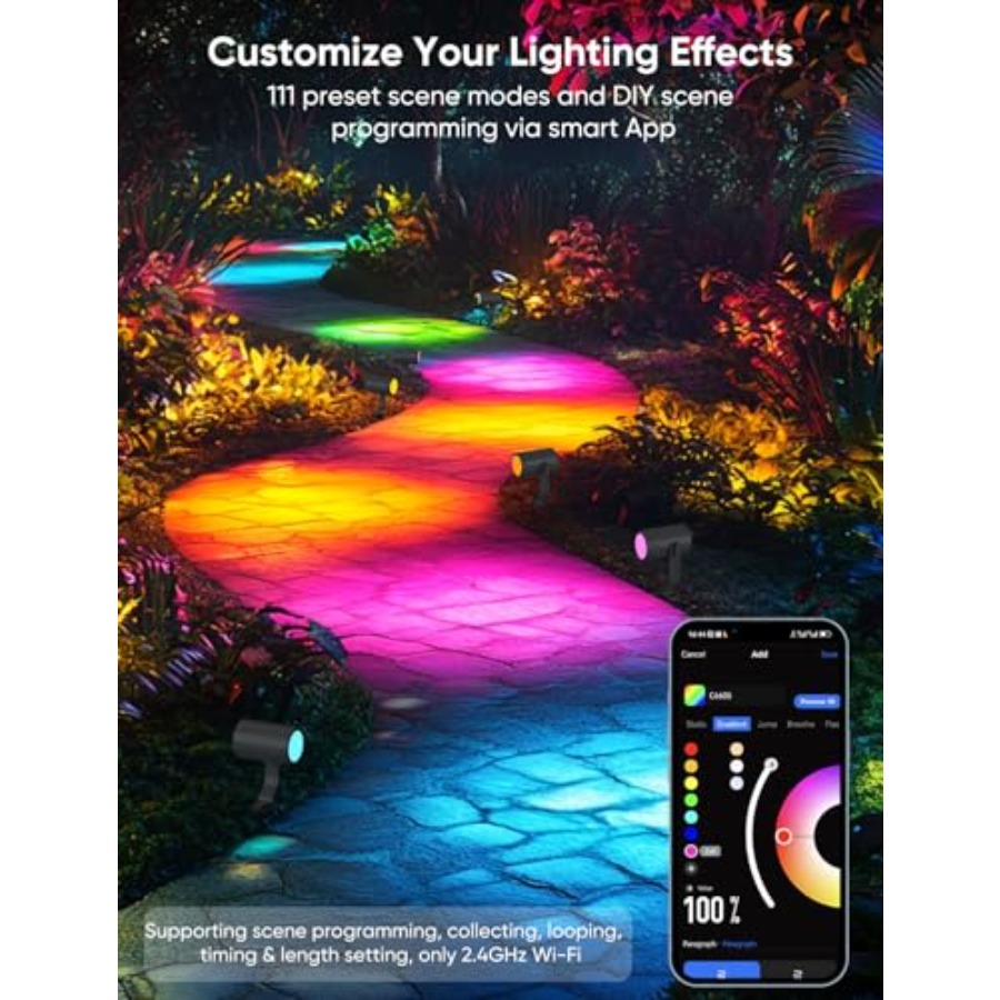 Luz de Exterior Inteligente de - Outdoor Lighting Kits Low Voltage reseña y precio