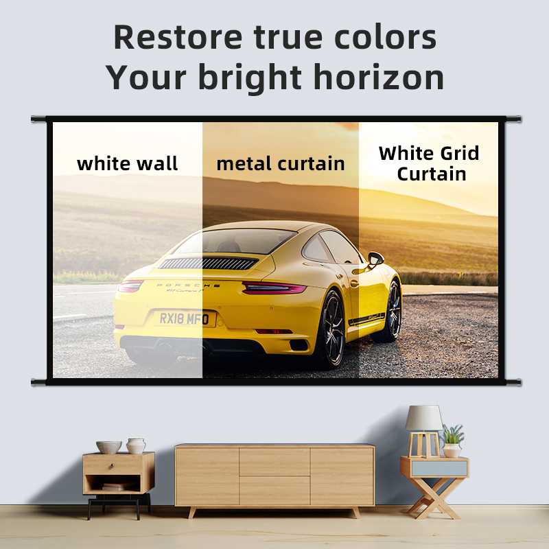 Pantalla de proyector con sopo - Outdoor Lighting Grid Screen reseña y precio