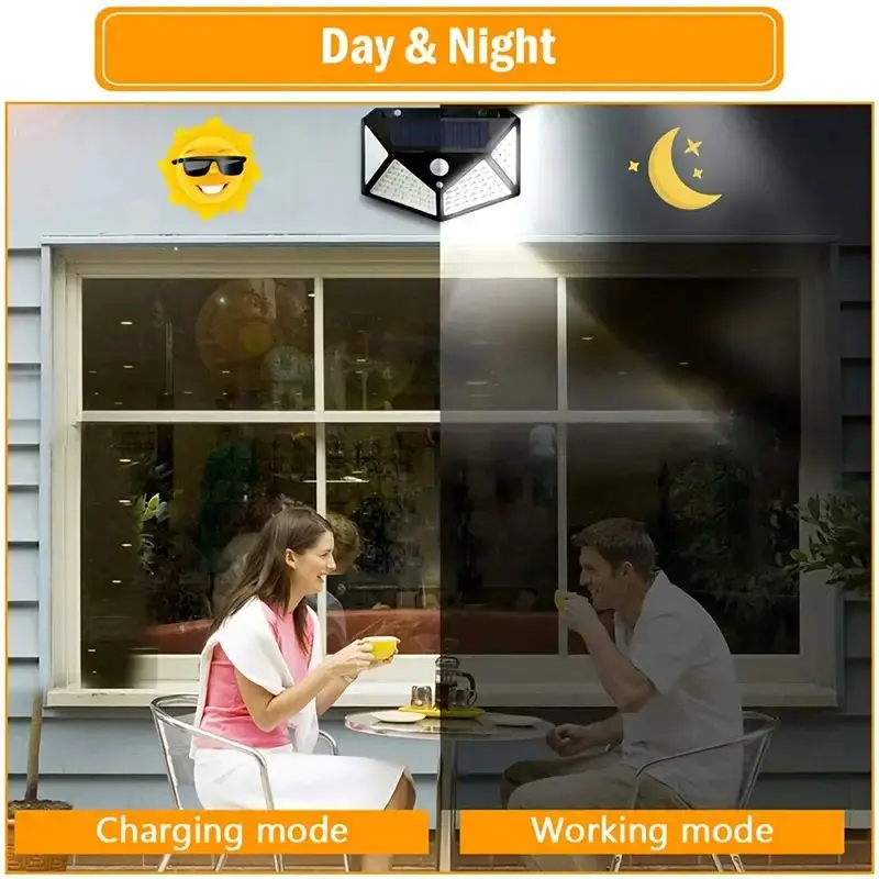Lámpara Solar de Jardín de 100 - Outdoor Lighting Ground reseña y precio