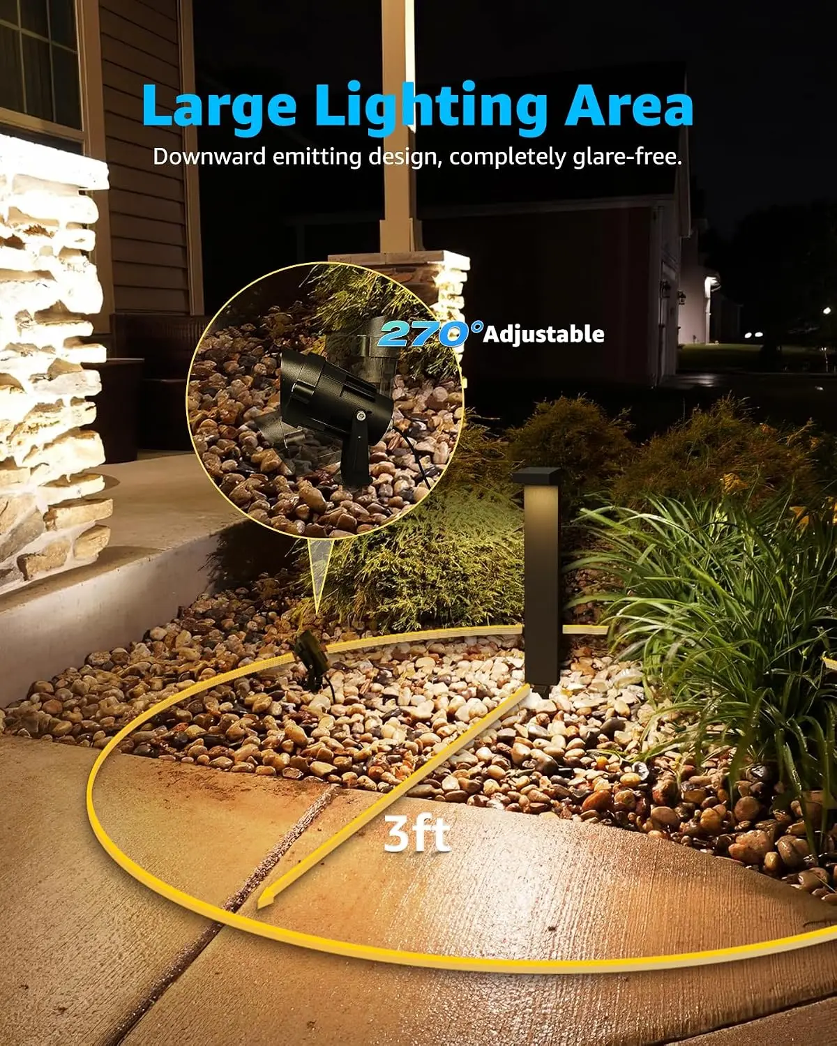 Kit de Iluminación LED de Bajo - Outdoor Lighting Kits Low Voltage reseña y precio