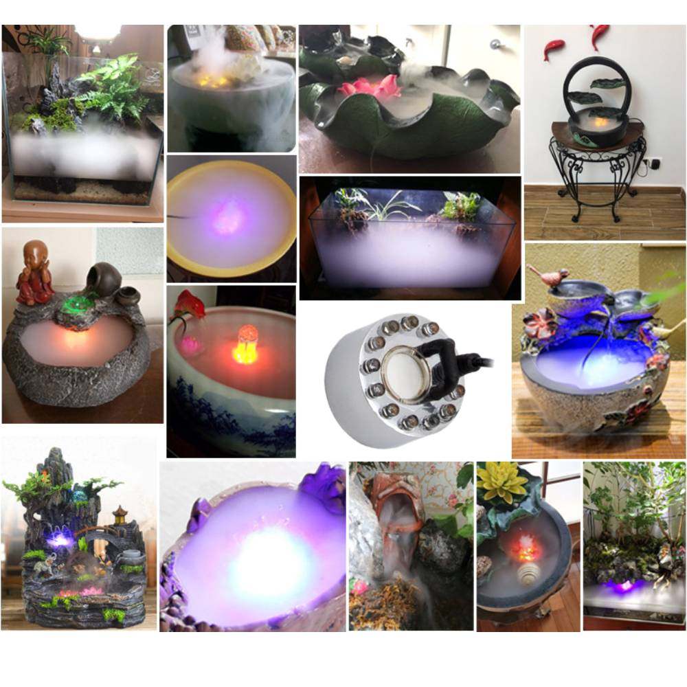 Fuente de Niebla Impermeable c - Color Changing Outdoor reseña y precio