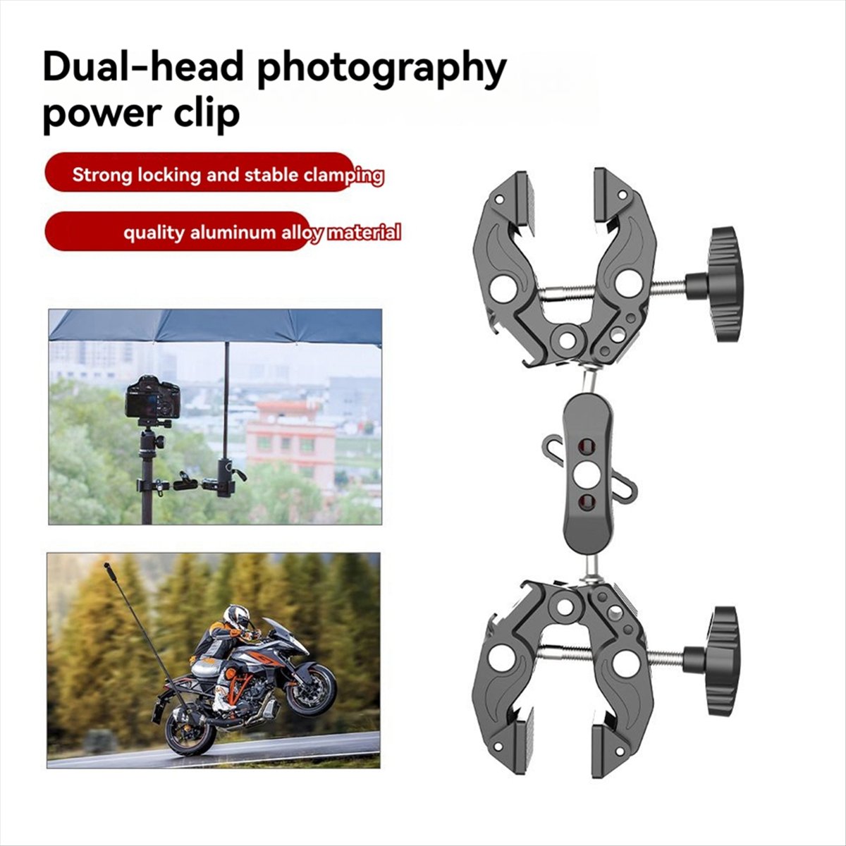 DT77 Super Clamp, Brazo Mágico - Umbrella Led Clip reseña y precio