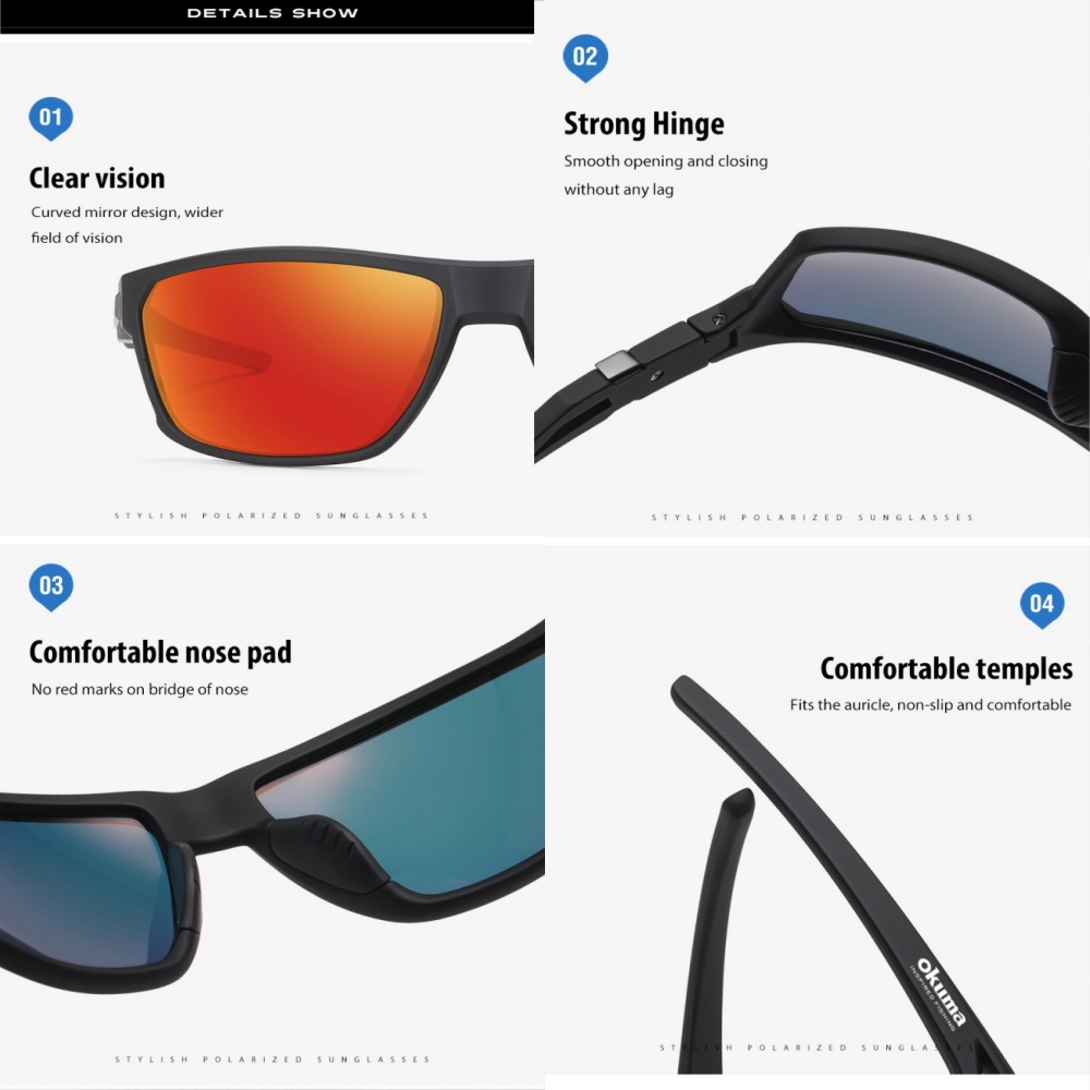 OKUMA Nuevas Gafas de Sol Depo - Color Changing Outdoor reseña y precio