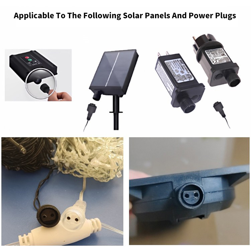 Conector LED de 2 Pines con Ca - Outdoor Lighting Wire Connectors reseña y precio