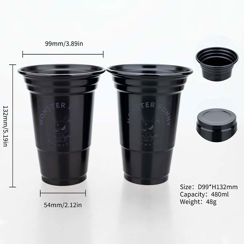 Vasos de Aluminio de 480 ml qu - Color Changing Outdoor reseña y precio