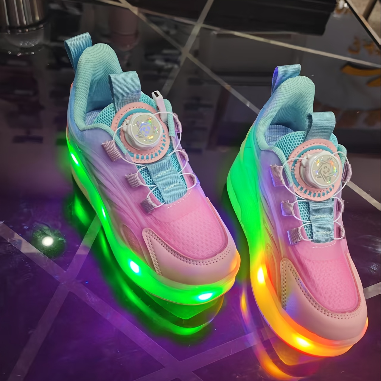 Zapatos de patines con luz Led - Outdoor Lighting Grid Screen reseña y precio