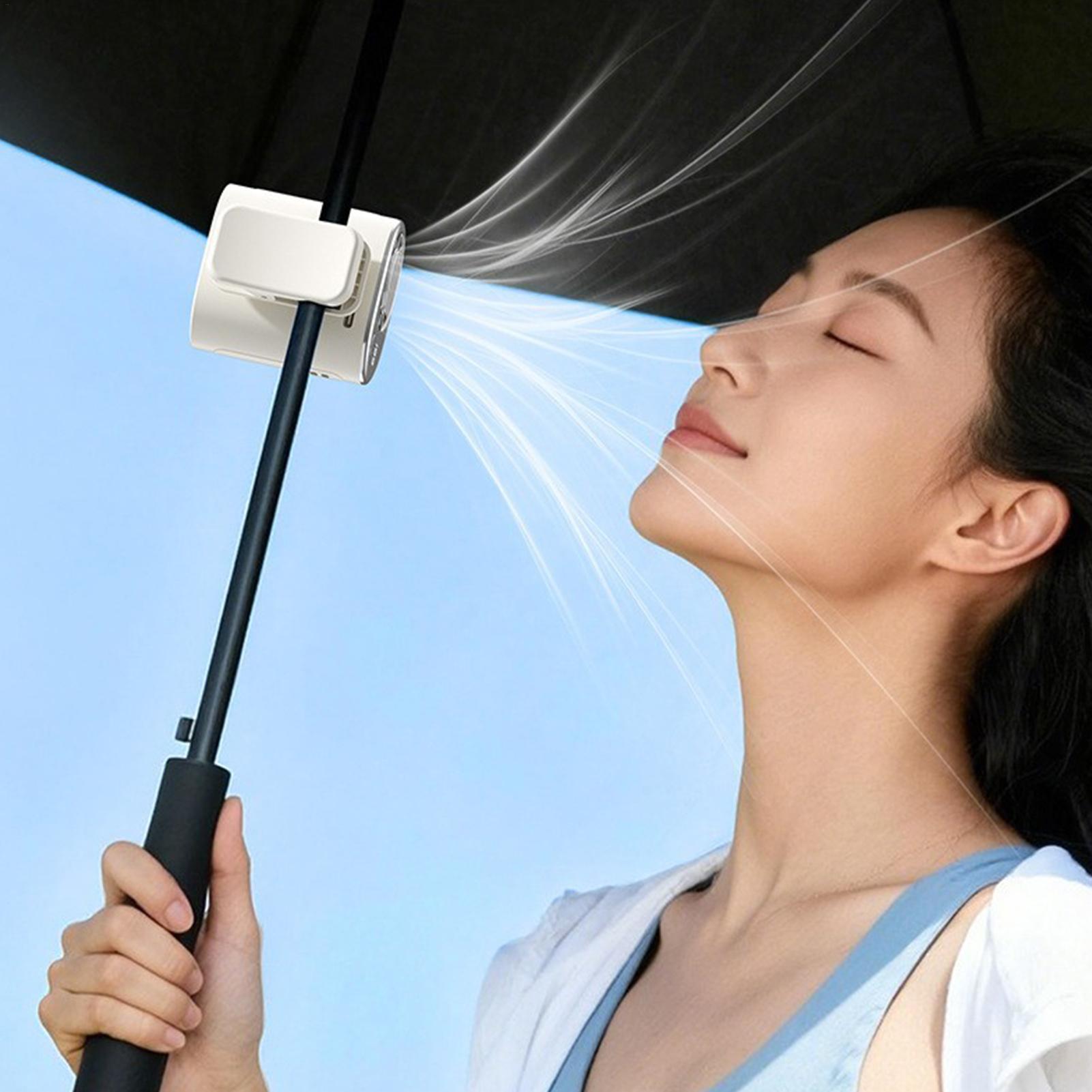 Ventilador Portátil con Clip p - Umbrella Led Clip reseña y precio