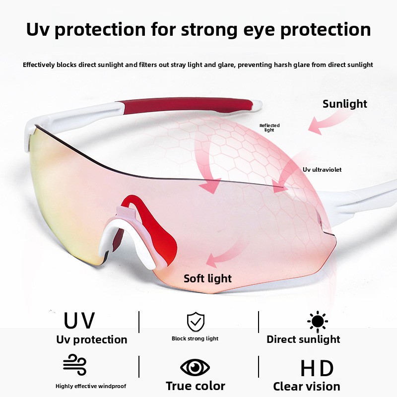Gafas de ciclismo a prueba de  - Color Changing Outdoor reseña y precio