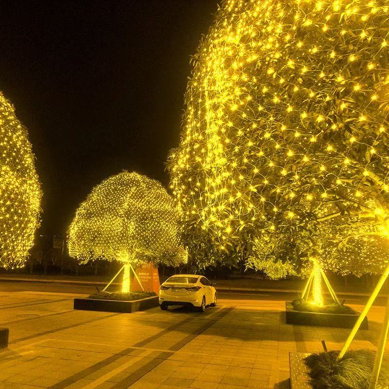 Luces de Navidad Impermeables  - Outdoor Lighting Grid Screen reseña y precio