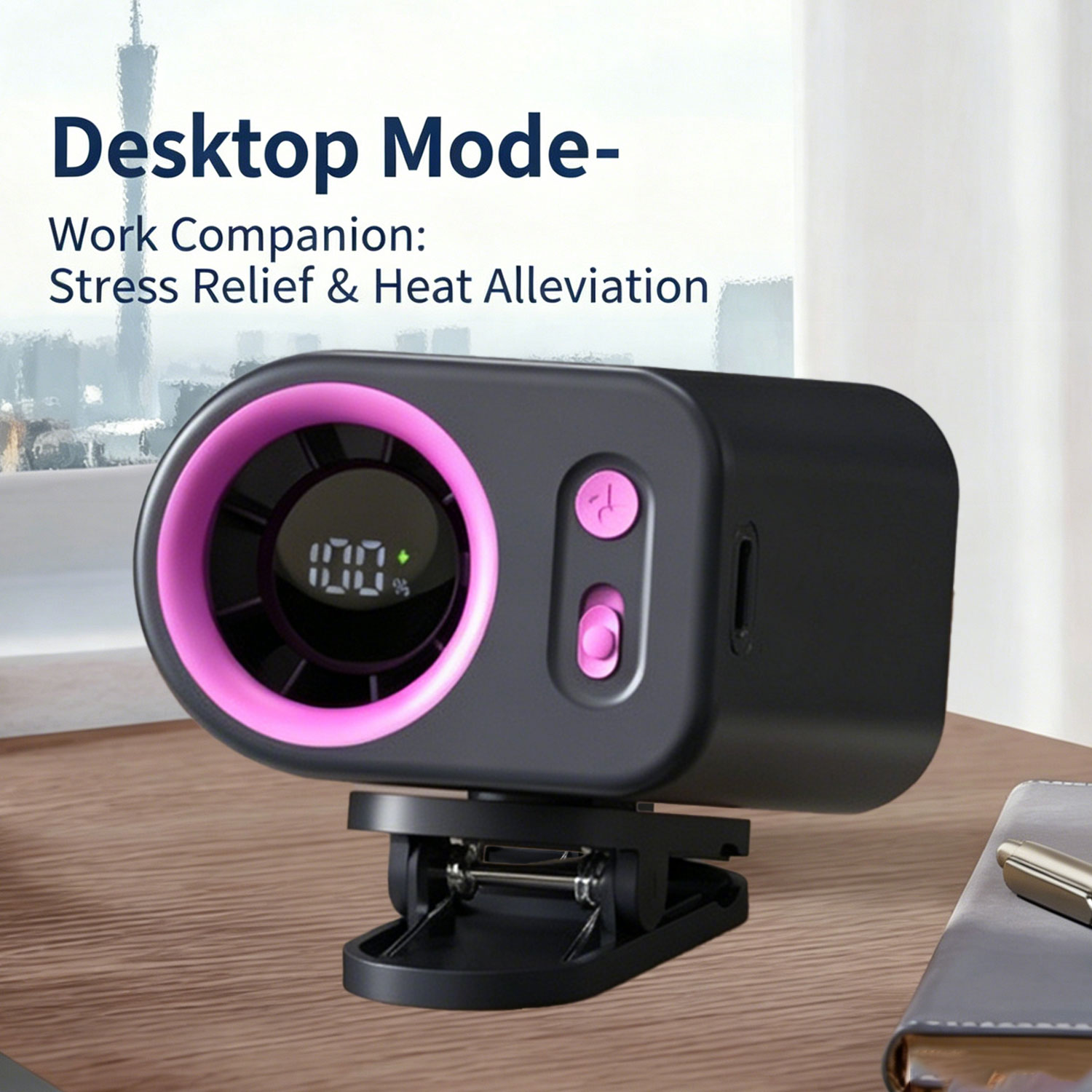 Ventilador Multifuncional con  - Umbrella Led Clip reseña y precio